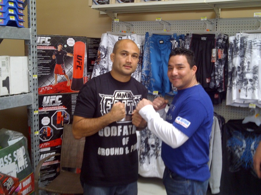 Me and The Prodigy BJ Penn