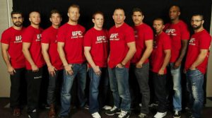 Canadian contenders gather at UFC 154 in Montreal in 2012. Canadian fighters have struggled recently